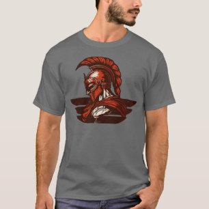 Camiseta Guerrero romano luchador tength Courage