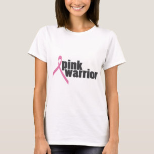 Camiseta guerrero rosado (cáncer de pecho)