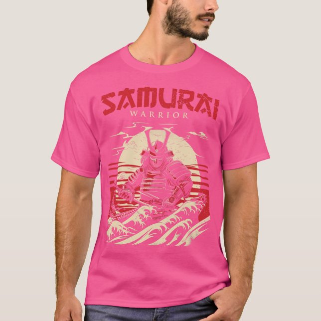 Camiseta guerrero samurái (Anverso)