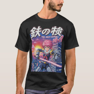 Camiseta Guerrero Samurái de Japón Animae Japanimae Manga