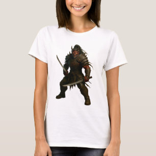 Camiseta Guerrero Samurái Demoníaco