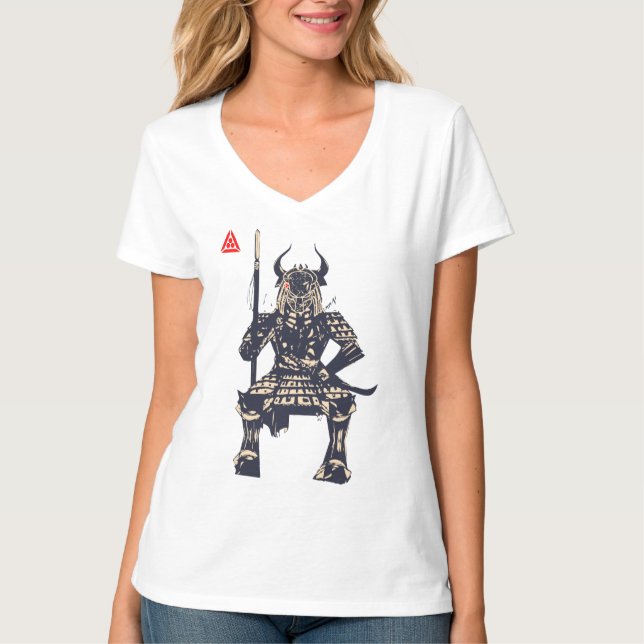 Camiseta Guerrero Samurái Espacial (Anverso)