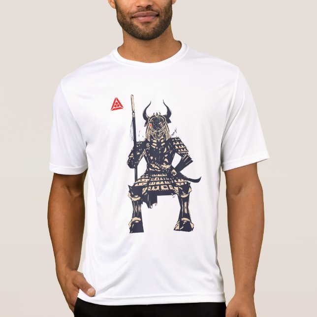 Camiseta Guerrero Samurái Espacial (Anverso)