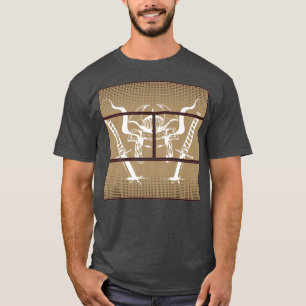 Camiseta Guerrero samurai espadas de Bushido japonés