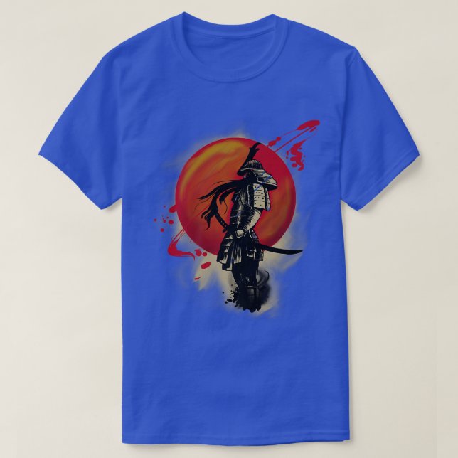 Camiseta Guerrero Samurai Japón1365 (Diseño del anverso)