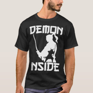Camiseta Guerrero samurái japonés demonio espada katana Jap