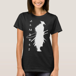 Camiseta guerrero samurái japonés lucha con espada katana c