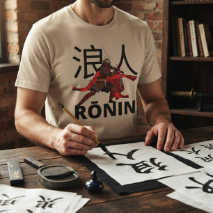 Camiseta Guerrero Samurái Rōnin