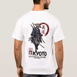Camiseta Guerrero Samurái Ronin Japonés Arte Bushido de Kio