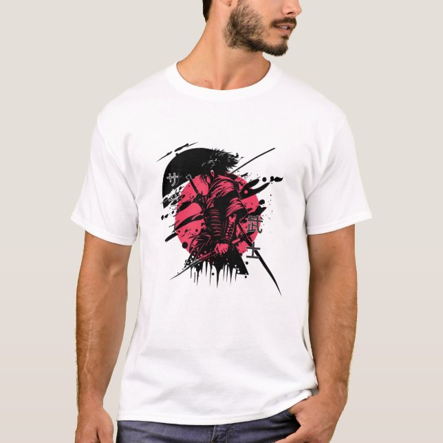 Camiseta Guerrero silencioso - Samurai | Unisex (Anverso)