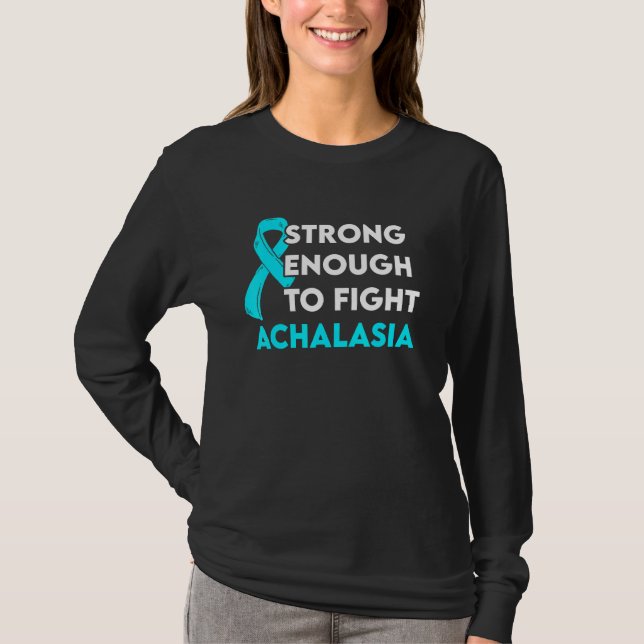 Camiseta Guerrero sobreviviente de Achalasia (Anverso)