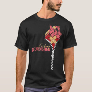 Camiseta Guerrero sobreviviente de cirugía cardiaca reacond