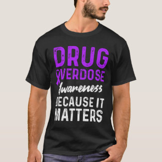 Camiseta Guerrero Sobreviviente de Conciencia de Sobredosis