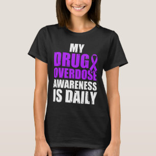 Camiseta Guerrero Sobreviviente de Conciencia de Sobredosis