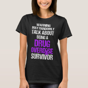 Camiseta Guerrero Sobreviviente de Sobredosis de Drogas
