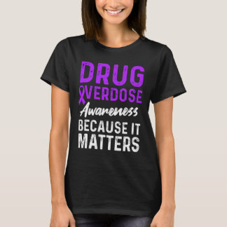 Camiseta Guerrero Sobreviviente de Sobredosis de Drogas 37