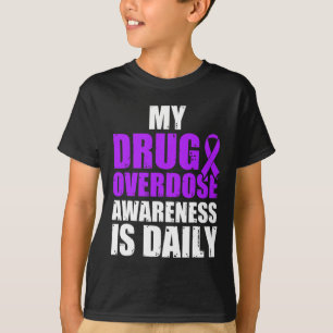 Camiseta Guerrero Sobreviviente de Sobredosis de Drogas 49 
