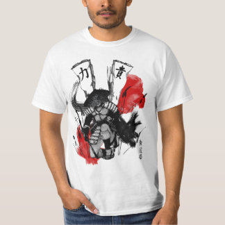 Camiseta Guerrero solitario del samurai