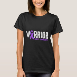 Camiseta Guerrero superviviente luchador lupus conciencia s