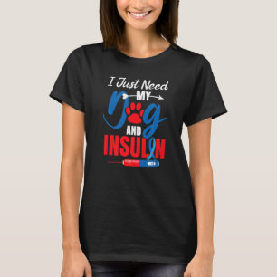 Camiseta Guerrero T1D T2D Tipo 1 Insulina Diabetes Awaren