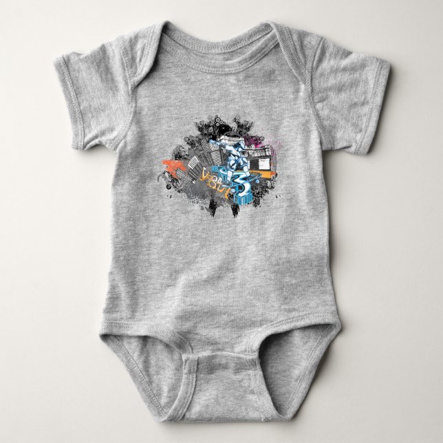 Camiseta Guerrero urbano (Anverso)
