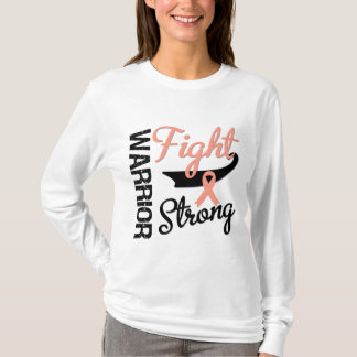 Camiseta Guerrero uterino endometrial del cáncer