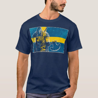 Camiseta Guerrero vikinés sueco 1