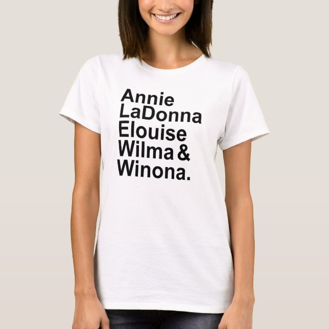 Camiseta Guerreros actualizados 2015 de las mujeres (Anverso)