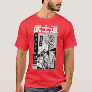 Camiseta Guerreros de Bushido en Samurai Japonés 