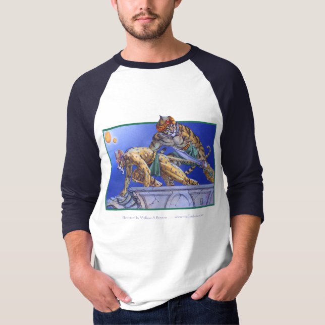 Camiseta Guerreros de gatos MtG (Anverso)