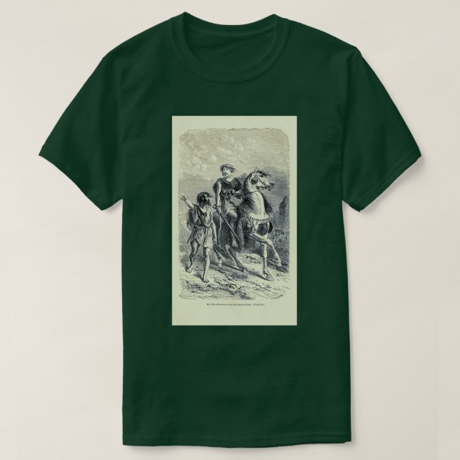 Camiseta Guerreros de la Edad de Bronce según la ilusión fr (Diseño del anverso)