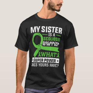 Camiseta Guerreros de la lesión de espalda de escoliosis He