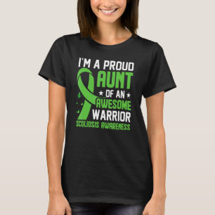 Camiseta Guerreros de la lesión espinal Escoliosis Tía Esco