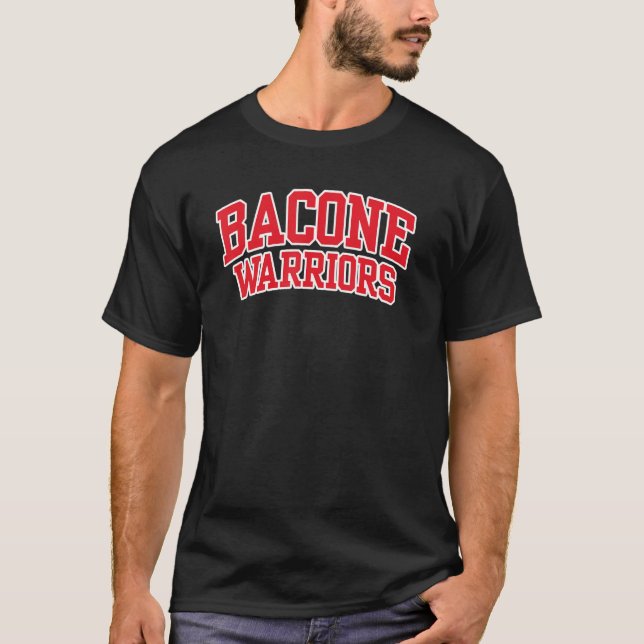 Camiseta Guerreros de la Universidad Bacone 01 (Anverso)