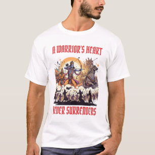 Camiseta Guerreros de Mahabharata Hombres Blancos