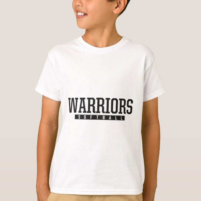 Camiseta Guerreros de Softll Hs Elizabeth Forward (Anverso)