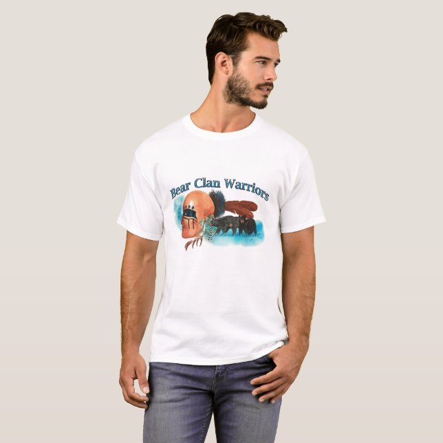 Camiseta Guerreros del clan del oso (Anverso completo)