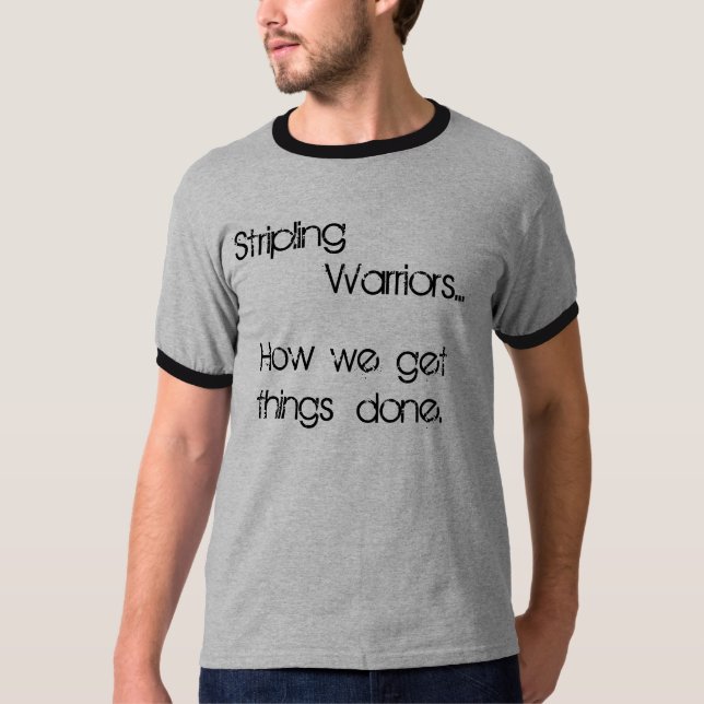 Camiseta guerreros del stripling (Anverso)