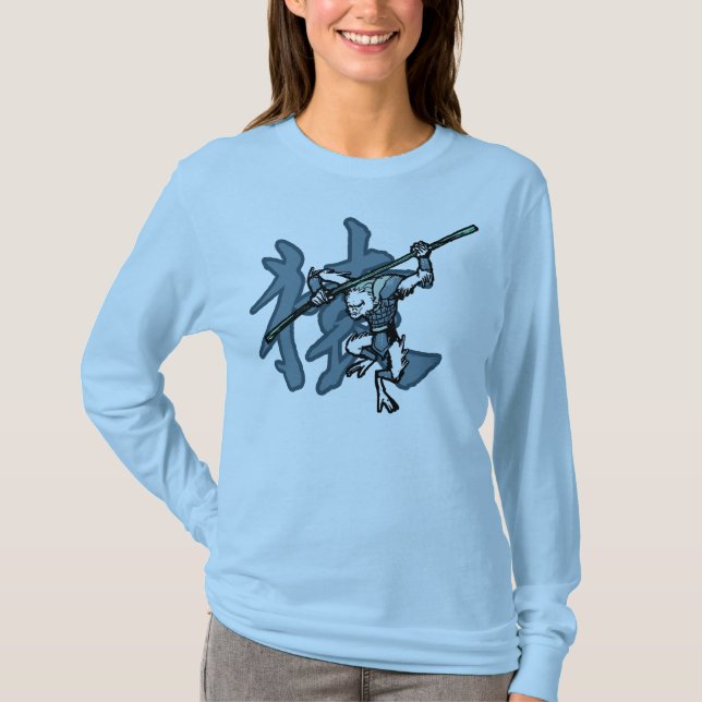 Camiseta Guerreros del zodiaco: Año del mono (Anverso)