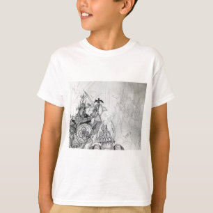 Camiseta GUERREROS GÓTICOS, caballeros bárbaros, fantasía