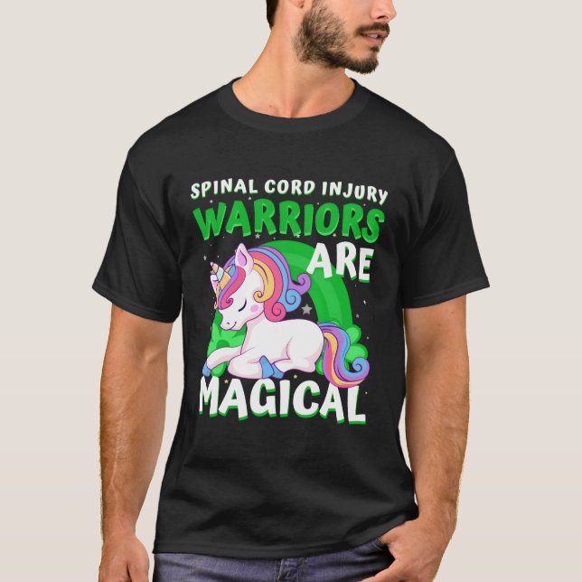 Camiseta Guerreros Magia Sensibilización sobre lesiones en  (Anverso)
