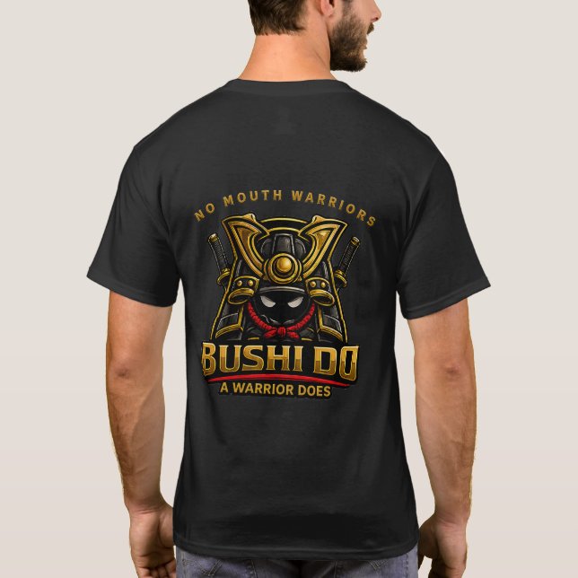 Camiseta Guerreros Sin Boca Bushi Do (Reverso)