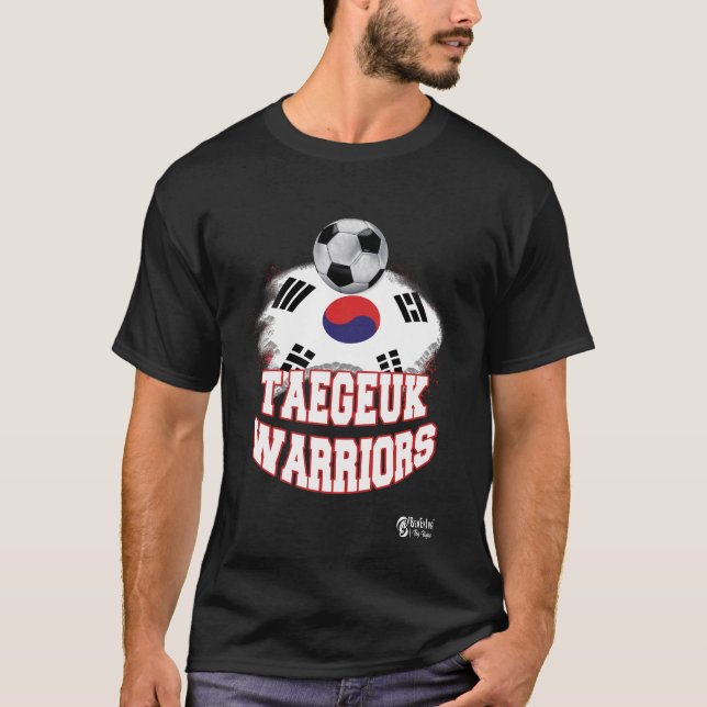 Camiseta Guerreros Taegeuk versión 2 negro (Anverso)