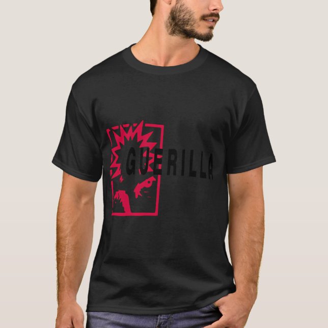 Camiseta Guerrilla (Cara Roja) (Anverso)
