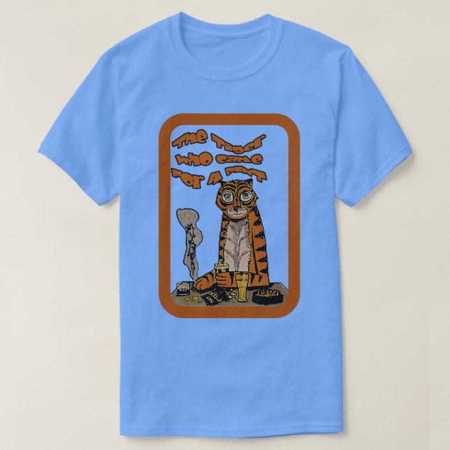 Camiseta Guess WHO came for a Pint The Tiger (Diseño del anverso)