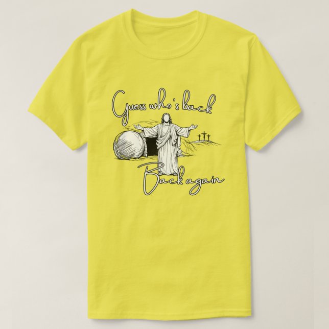 Camiseta Guess Who's Back (Diseño del anverso)