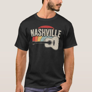 Camiseta Gui, músico de Nashville, un país único retro
