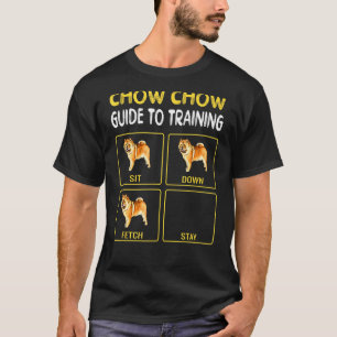 Camiseta Guía Chow Chow Para Entrenar La Obediencia De Perr
