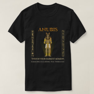 Camiseta Guía de Anubis Momento más oscuro Antiguo Egipto