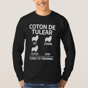 Camiseta Guía de entrenamiento de perros de Coton De Tulear